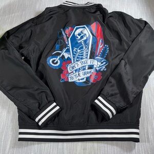 Independent trading Company men’s small lightweight bomber jacket skater